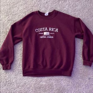 A costa rica crewneck